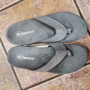 Spenco women's orthotic flip flop size 10B EUC